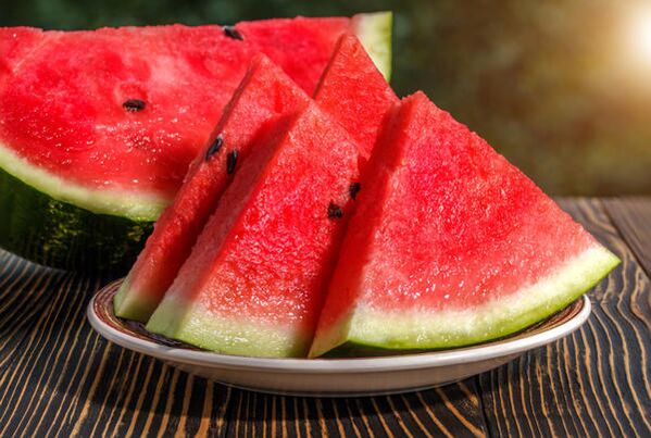 Wassermelone zur Erhöhung der Leistung